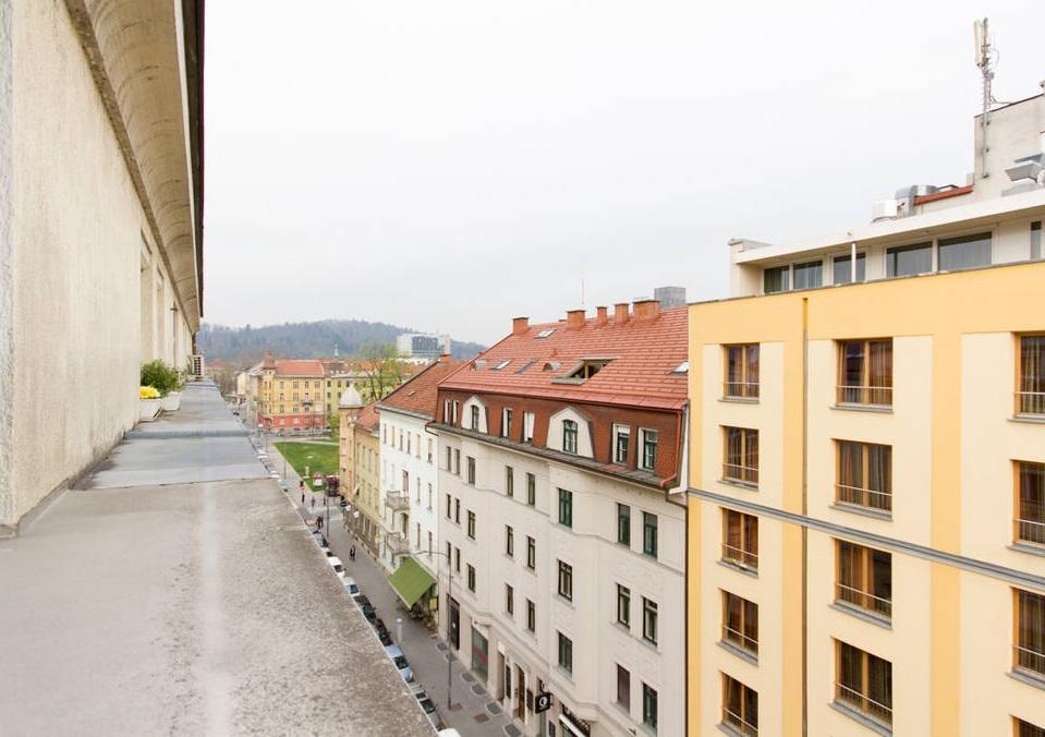 Apartment Rainbow Studio Ljubljana Kamer foto